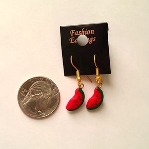 Watermelon earrings